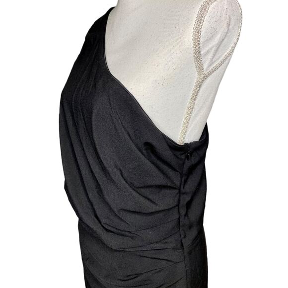 Dress The Population Martine Dress Black Women's Size Extra Large - Picture 7 of 11